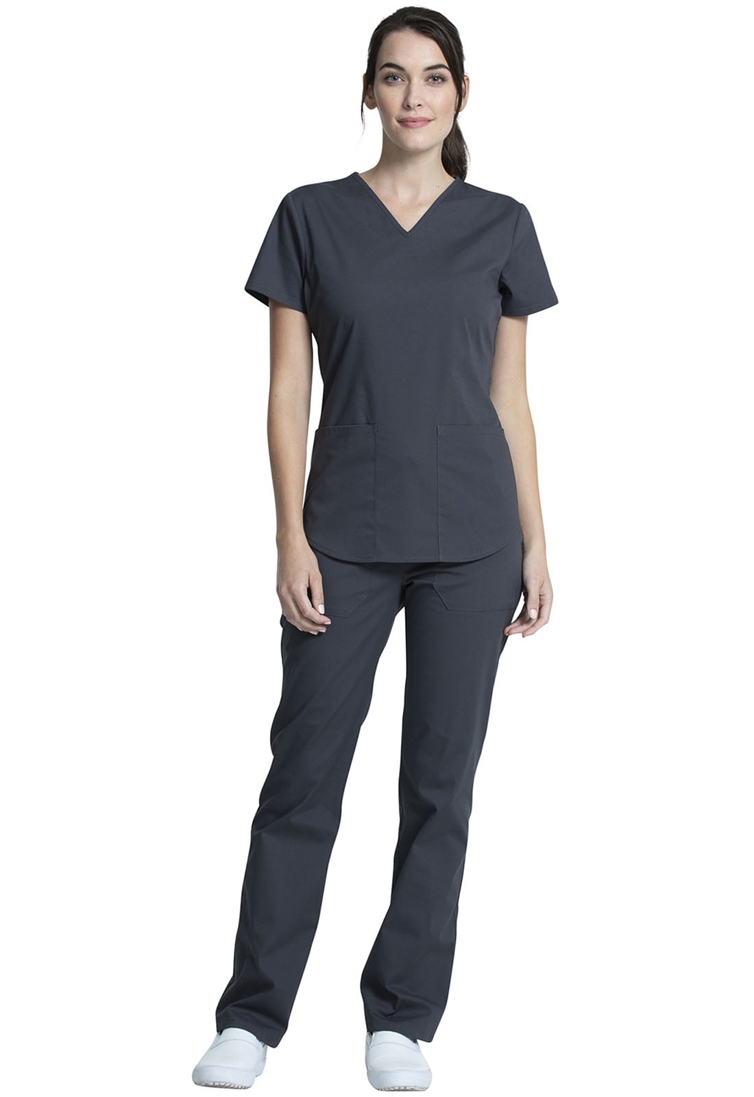 Vital Threads Womens Scrubs Set V-Neck 