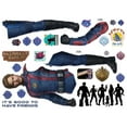 thumbnail image 6 of Guardians Of The Galaxy 3 Star-Lord Quill Giant Peel & Stick Wall Decals, 6 of 6