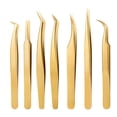 thumbnail image 1 of zhaomeidaxi False Eyelashes Applicator Tool Eyelash Extension Tweezers Remover Clip Tweezers Nipper, 1 of 7