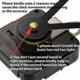 thumbnail image 3 of High Torque Clock Movement Replacement Mechanism with Clock Hands Fits Dials Up to 56cm/22inch in Diameter, 3 of 5