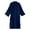 A-Dark Blue411, variant on Mens Textured Robe Kimono-Style Half-Sleeve Loungewear With Pockets For Comfortable Daily Relaxation