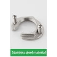 thumbnail image 3 of Stainless Steel Faucet Lock Nut Kit, 31mm Single Hole Connector for Bathroom & Kitchen, 3 of 5