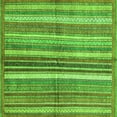 thumbnail image 1 of Ahgly Company Indoor Square Abstract Green Modern Area Rugs, 8' Square, 1 of 4