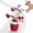 RED, variant on Interactive Dog Toys with Motion Activated, Squeaky Dog Toy Active Rolling Ball Wicked Ball for Daily Training