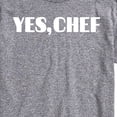 thumbnail image 3 of Instant Message - Yes Chef Diner Font - Men's Short Sleeve Graphic T-Shirt, 3 of 6