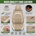 thumbnail image 3 of WRWolf Sportage Seat Covers Car Seat Cover Full Set for Kia Sportage 2009-2025,Seat Covers for Cars,Automotive Seat Covers for SUV(Gray), 3 of 7
