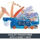 thumbnail image 5 of Pista para autos de juguete Hot Wheels City | Transporte de T-Rex definitivo | El transportador se transforma en un dinosaurio imponente con pista de carreras | de la serie de Netflix "Let's Race", 5 of 5