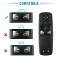 thumbnail image 4 of Interruptor de ventana eléctrica Unique Bargains Interruptor de control de ventana para Dodge Grand Caravan 2008 para Chrysler Town No.4602627AG, 4 of 7
