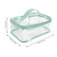 thumbnail image 4 of EeaseMX Bolsa de maquillaje grande transparente, bolsa de almacenamiento de cosméticos transparente para viajes en casa, 4 of 7