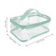 thumbnail image 4 of EeaseMX Bolsa de maquillaje grande transparente, bolsa de almacenamiento de cosméticos transparente para viajes en casa, 4 of 7
