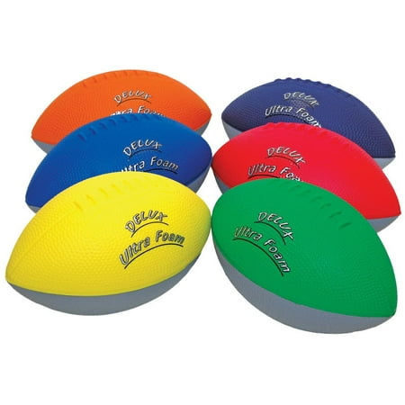 - Delux Ultra Foam Football Set of 6