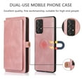 thumbnail image 7 of Dteck for Samsung Galaxy A53 5G Wallet Case with Card Holder, Shockproof PU Leather for Women Men,Detachable Magnetic Flip Cover Wallet Phone Case with Wrist Strap, Rosegold, 7 of 7