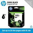 thumbnail image 2 of Cartucho de tinta HP 940XL negro C4906AN para Officejet Pro, 2 of 8