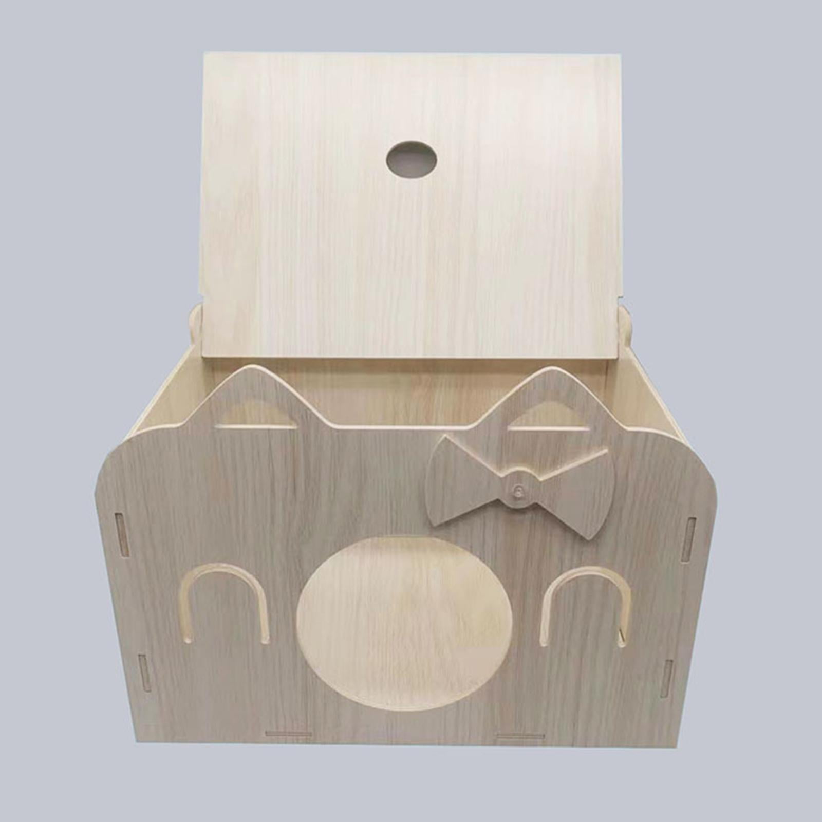 Fzaqwen Hamster Hideout House Cage Accessory Guinea Pig Hiding Room Hideaway Landscaping