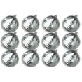 thumbnail image 2 of Ball Ornament with Silver Glitter Tree, Clear - Pack of 12, 2 of 2