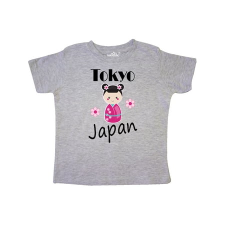 

Inktastic Tokyo Japan Kokeshi Gift Toddler Toddler Girl T-Shirt