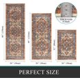 thumbnail image 2 of Farmhouse Kitchen Rugs Sets 3 Piece with Runner, Non Slip Kitchen Rugs and Mats Set Non Skid Washable Kitchen Floor Mat for Kitchen Floor Hallway Living Room Office Entryway, 2 of 6