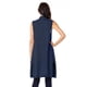 thumbnail image 4 of Chaleco ligero tejido con bolsas color Azul Marino AMAD Casual para mujer Talla M, 4 of 5