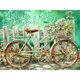 thumbnail image 1 of Diamond Painting (DB7156) 5D Kit Rhinestone DIY Bicicleta en Garden Square 30x40cm Hugtrwg Para estrenar, 1 of 1