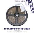 thumbnail image 2 of Tira flexible de LED Tlapps 2835 SMD 12V IP65 60 LED/M blanco cálido, 2 of 8