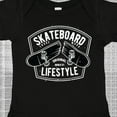 thumbnail image 4 of Inktastic Skateboard Lifestyle Boys or Girls Baby Bodysuit, 4 of 5