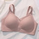 thumbnail image 4 of Brasier Bralette sin Aros para Mujer, Cómodo Sujetador de Yoga Suave sin Costuras para Uso Diario y Deportes. Grande, 4 of 5