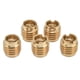 thumbnail image 5 of Insertos roscados Tuercas moleteadas de rosca Tuerca Conector de sujeción roscado para manija de grifo de madera Inserto de manija de grifo de cerveza Hardware casero Latón ANGGREK Otros, 5 of 8