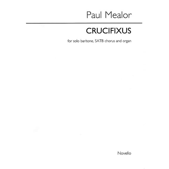 Crucifixus: Vocal Score (Organ Reduction)
