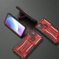 thumbnail image 6 of ExoGuard For Google Pixel 5 Case, Phone Case with Screen Protector and Kickstand (Red), 6 of 7