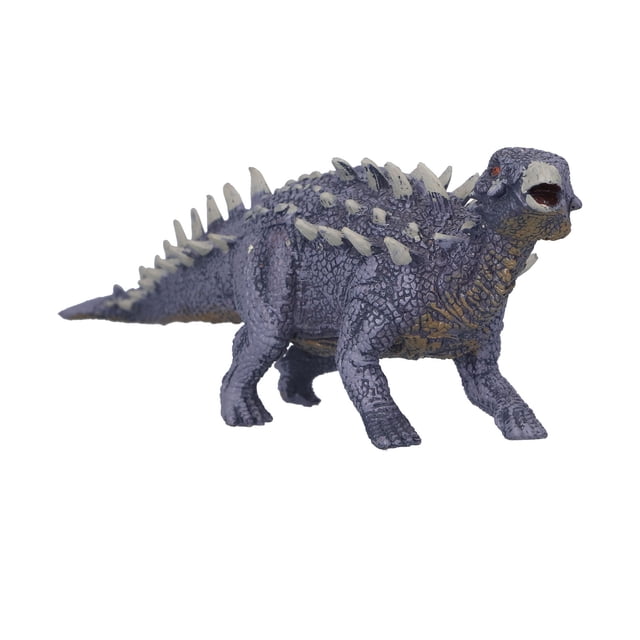 Juguete de Colección de Dinosaurios, Anquylosaurus Espinoso Pintado A Mano Científico Educato para Regalos Para Niños de 3 Años Para Decoración