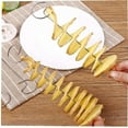 thumbnail image 4 of Twisted Potato Slicer Chopper Food Snack DIY Herramienta Verduras Cortar Accesorios Restaurante Hogar CHEF Regalos Utensilios de cocina AweSitey HA059417-00B, 4 of 7