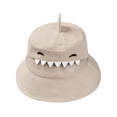 thumbnail image 4 of Kids Upf 50+ Sun Hat with Neck Flap Lightweight Breathable Mesh Fisherman Cap for Boys Girls Summer Outdoor Beige 8 Months-24 Months, 4 of 4