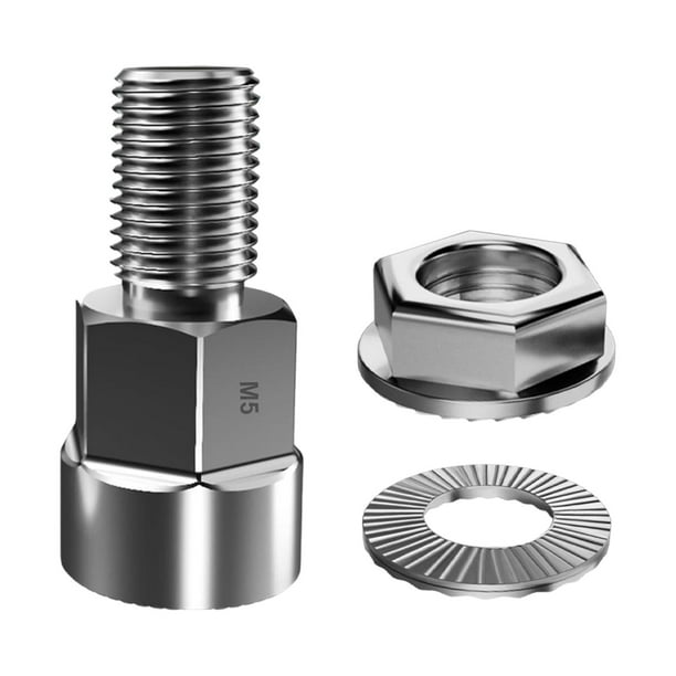 Tornillo para remolque de bicicleta Adaptador de acoplamiento para remolque de bicicleta Extensión de eje M5
