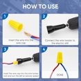 thumbnail image 1 of Tuerca Alambre Con Conector Cable Giratorio Mandril 1/4 (), 1 of 8