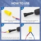thumbnail image 2 of Tuerca Alambre Con Conector Cable Giratorio Mandril 1/4 (), 2 of 4