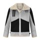 thumbnail image 1 of Chaqueta de cuero para hombre, chaqueta de cuero de piel de motocicleta Punk con cuello levantado a la moda, prendas de vestir y chaquetas informales sin capucha de manga larga Pompotops oipoqjl37930, 1 of 7