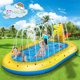 thumbnail image 2 of Piscina inflable con aspersor de dinosaurios para niños almohadilla antisalpicaduras para patio trasero juguetes acuáticos para exteriores Verano, 2 of 5