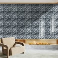 thumbnail image 2 of FOMIYES 20Pcs Gray Marble Peel and Stick Wallpaper Self Adhesive Waterproof Wallpaper 1.93 sq ft., 2 of 7