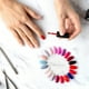 thumbnail image 2 of Rueda de práctica para uñas acrílicas, 10 unidades, tabla de colores para mostrar esmaltes (transparente), 2 of 4