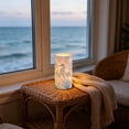 thumbnail image 5 of TONGYIJIA Seashell LED Candle, Beach Theme Flameless Light Sea Decor Battery Powered with Remote for Summer Party Table Centerpiece, 5 of 6