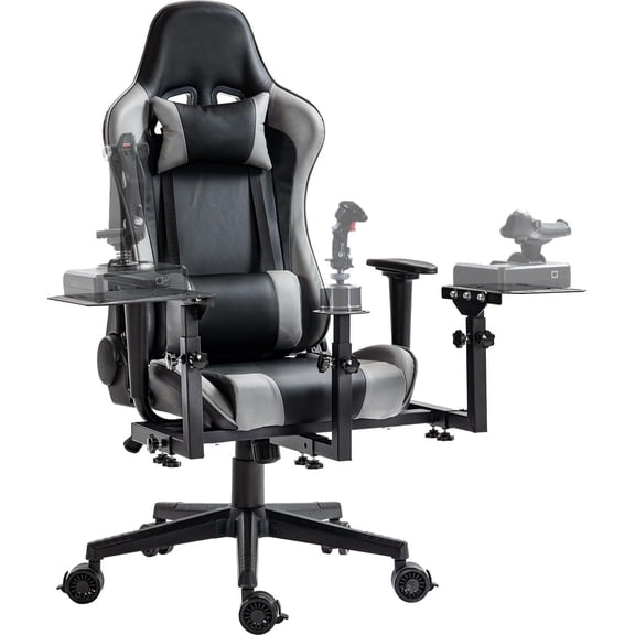 Marada Flight Simulator Cockpit Fit Thrustmaster A10C Hotas Warthog Joystick with Seat Detachable