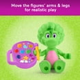 thumbnail image 4 of Fisher-Price Barney's World Barney's Friend Vivie & Baby Bop Figure Set for Kids, 3 Toys, 4 of 6