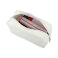 thumbnail image 6 of Unique Bargains 1 Pcs Portable Makeup Bag Toiletry Bag Cosmetic Organizer for Travel Storage Bag Polyethylene White, 6 of 7