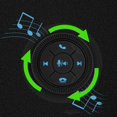 thumbnail image 4 of Universal / Start Stereo Radio Music Adapter Phone Controller/ for Android Devices iOS Motorcycle Car , Black, 4 of 7