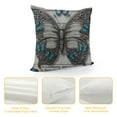 thumbnail image 4 of TIAOTIAOHOU and Watch You Everyday-Butterfly Throw Pillow Cover, Inspirational Butterfly Cushion Cover for Sofa Bed Home Decor, Gift for a Widowed Friend, 4 of 5