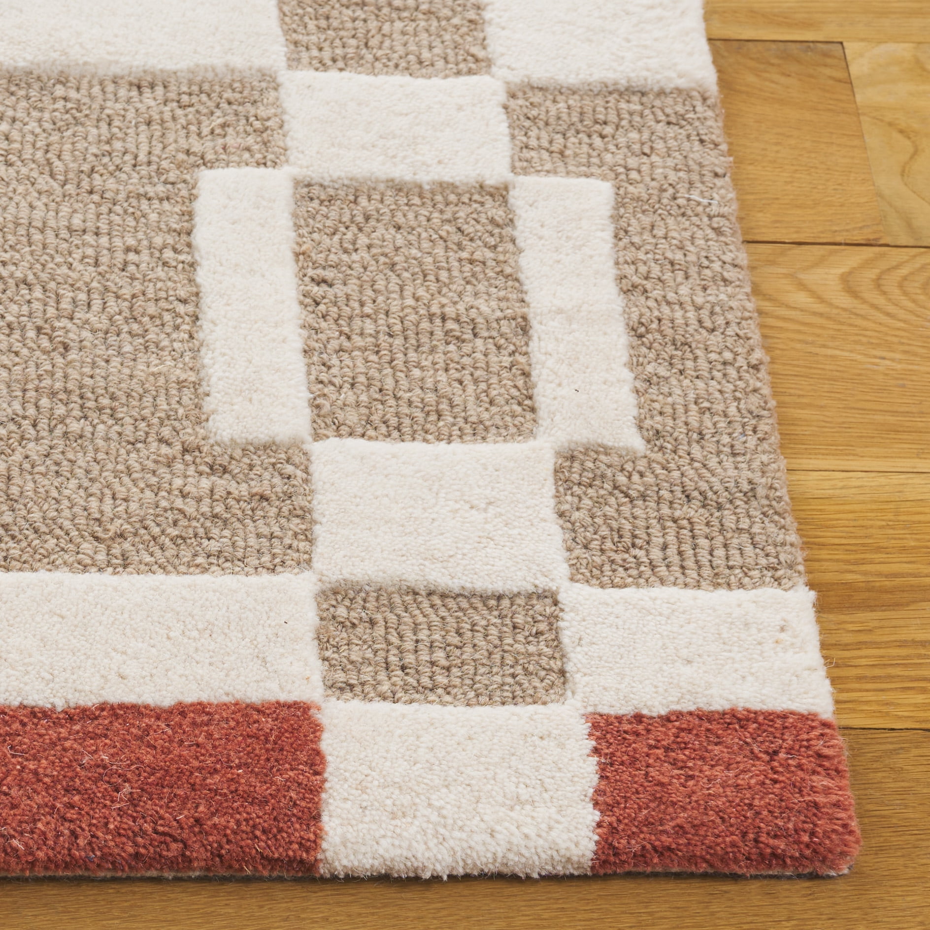 Safavieh Genre Taylan Geometric Area Rug, Ivory/Beige, 6' x 6' Square