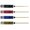 4 Colors, variant on 4-Piece Model Tool Set with Long, Straight Fastener Driver Shafts