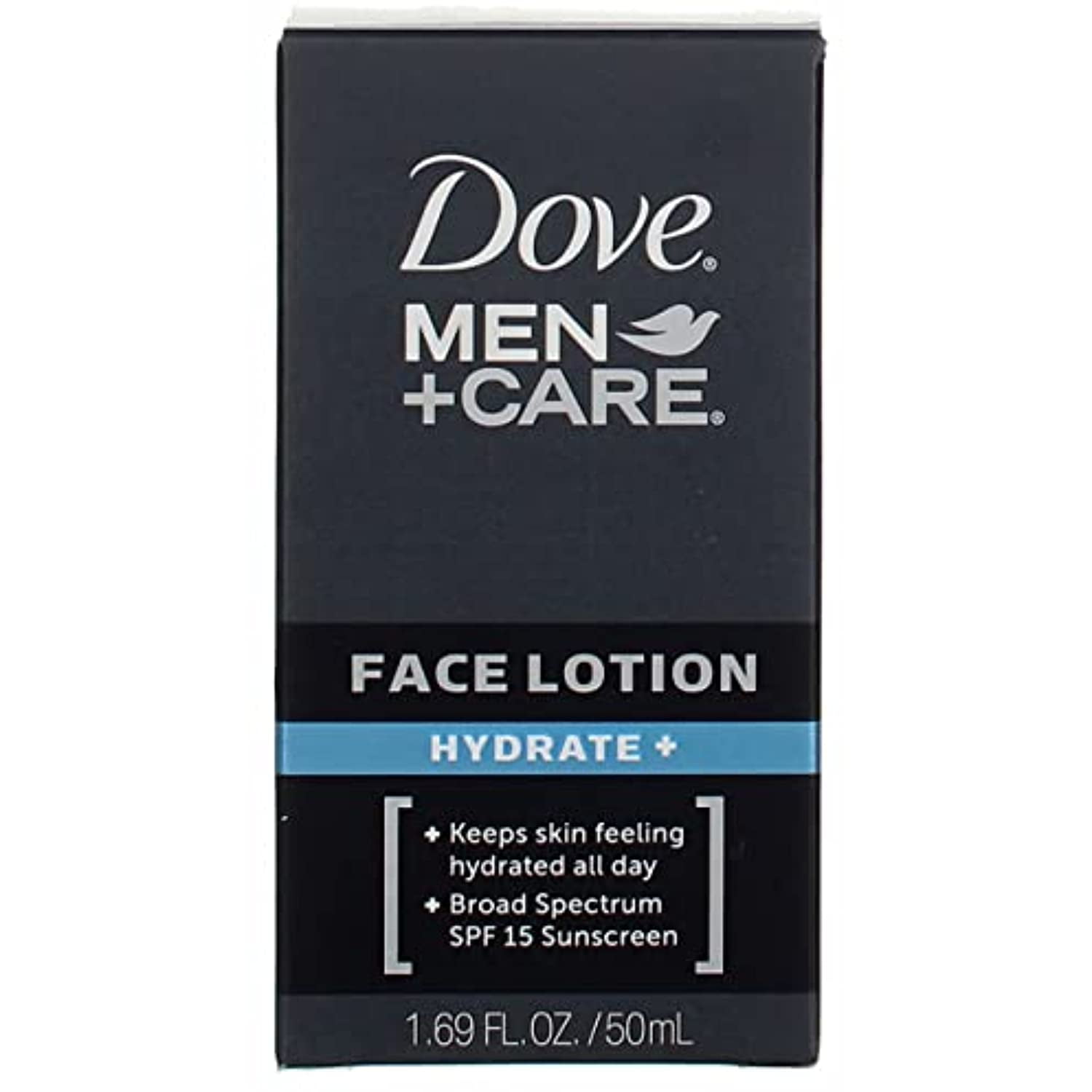 Dove Men+Care Face Lotion Hydrate Plus 1.69 Oz 2 Pack