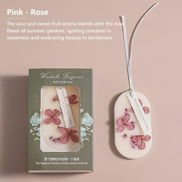 Boovnll Décoration de Pièce, 1* Feuille de Cire d'Aromathérapie pour Garde-Robe Intérieur de Maison Longue Durée Solide Désodorisant de Chambre Feuille d'Aromathérapie pour Garde-Robe de Chambre, Décoration de Maison, Décoration de Chambre, Décoration de Salon