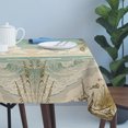 thumbnail image 4 of Vintage Tropical Beach Table Cloth Waterproof Tablecloths, Summer Coastal Palm Tree Ocean Tablecloth Dining Table Cover for Kitchen Party Tabletop Outdoor, Rectangle Tablecloth 54x108 Inch, 4 of 9